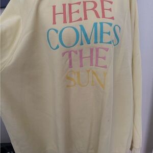Old Navy Yellow Crew Neck Sweater